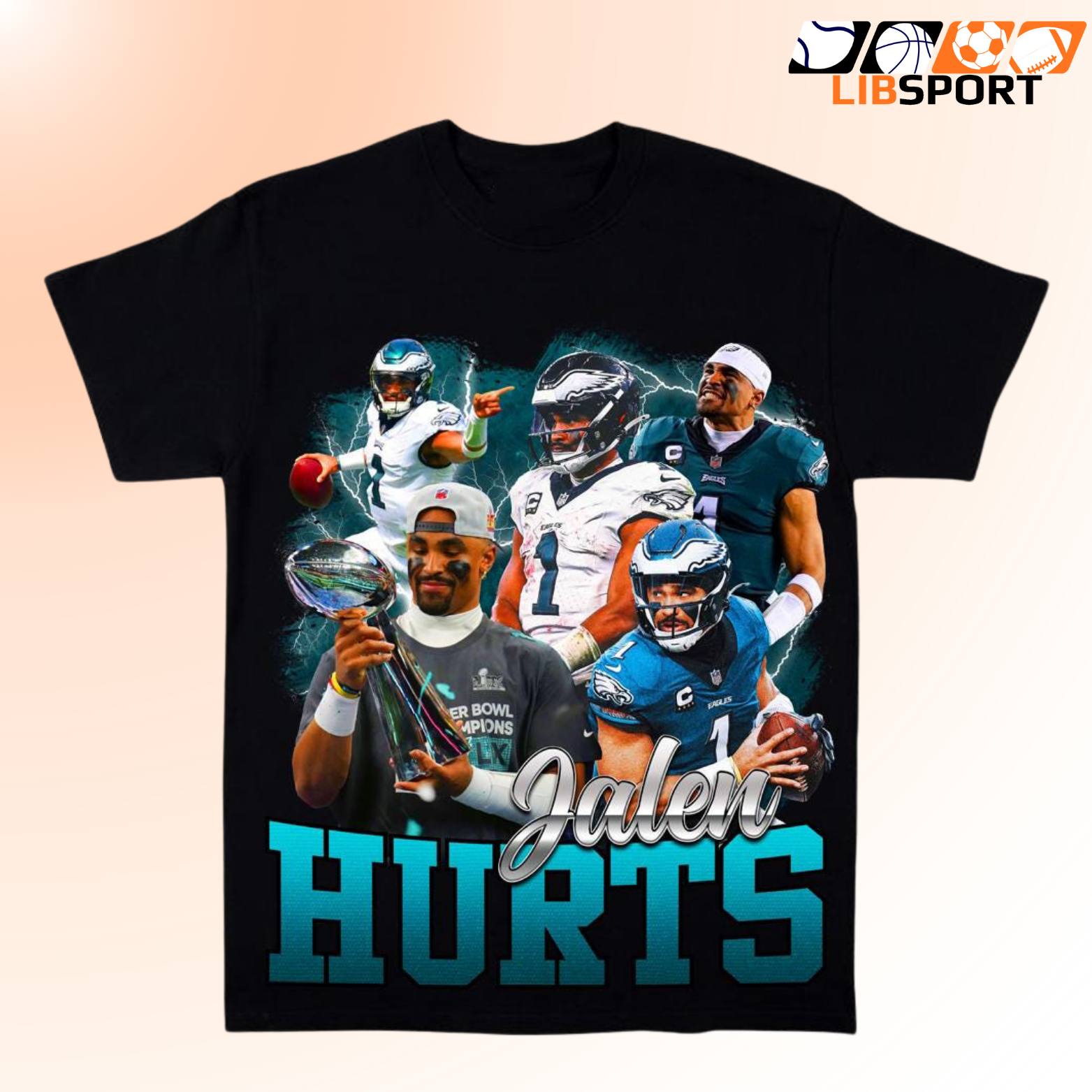 Jalen Hurts T Shirt, Philadelphia Eagles Tee, Game Day Shirt